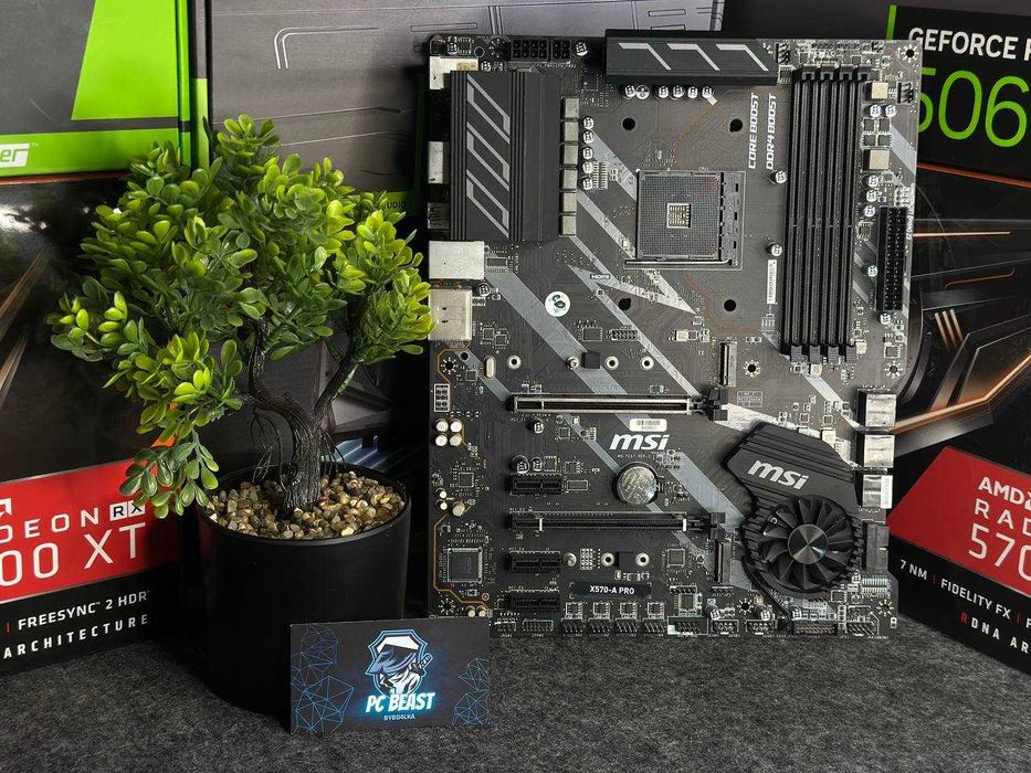 Материнська плата MSI X570-A PRO AM4 ATX | МАГАЗИН | Гарантія 90 днів