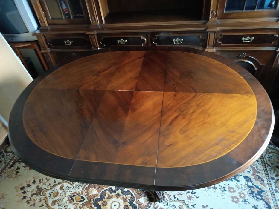 Mesa de Sala extensível + 6 Cadeiras