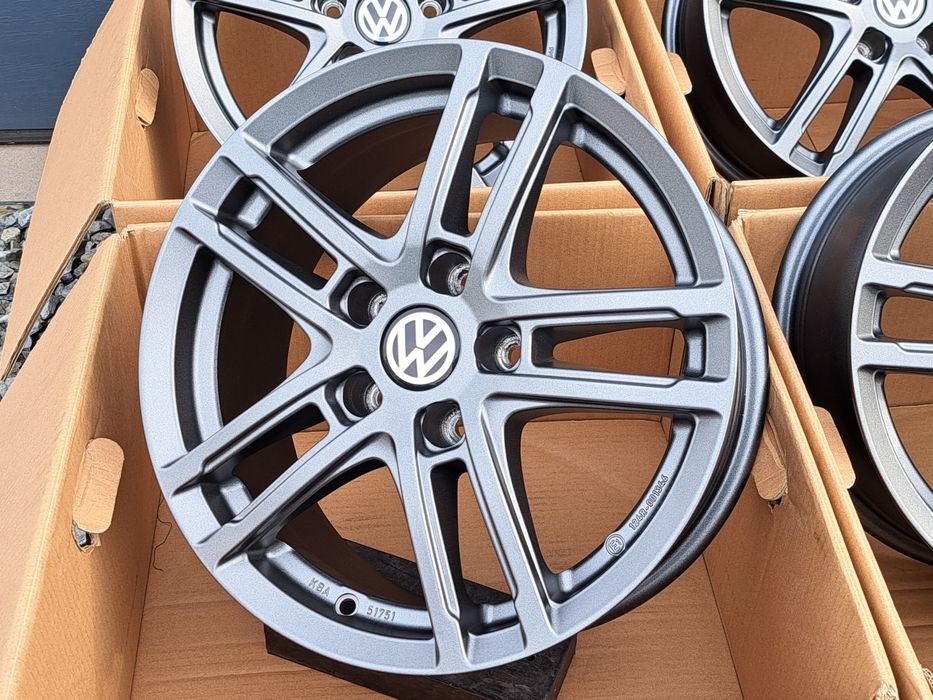 ALUFELGI VW 16 5x112 Turan Passat Golf Scirocco Caddy T-Roc Dezent