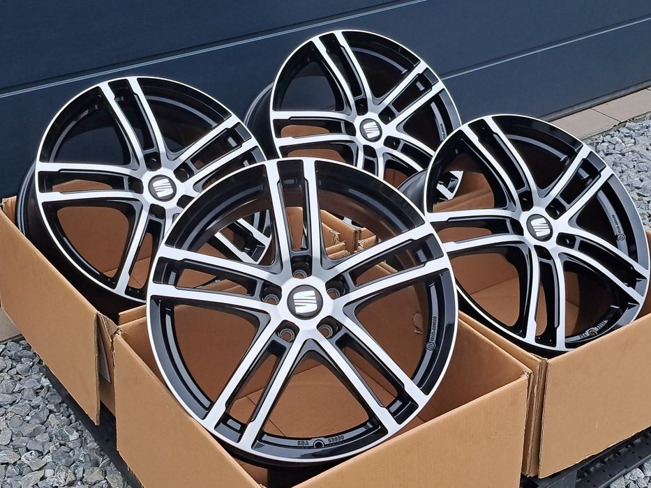 Alufelgi SEAT 19 5x112 Leon Exeo Altea Toledo Freetrack Ateca ET49 DEZENT