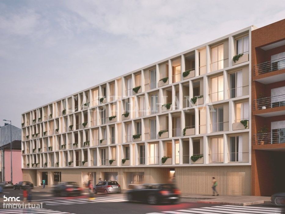 Apartamento T2 com área exterior em Matosinhos