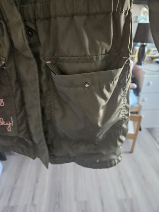 Kurtka typu parka dla dziewczynki