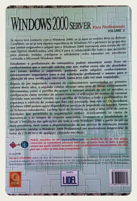 Windows 2000 Server - Para Profissionais - Volume 2 » 1ª edição