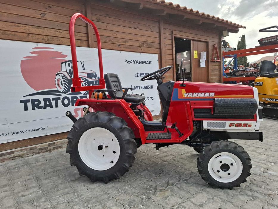 Trator Yanmar F13ED 4x4 | Aro de proteção | Pneus Novos| Compacto