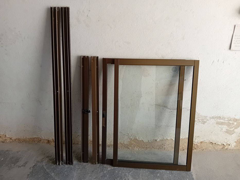 Janela em aluminio deslizante