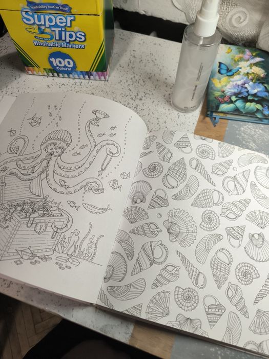 Розмальовки антистрес Новий рік, Джоанна басфорд Загублений океан