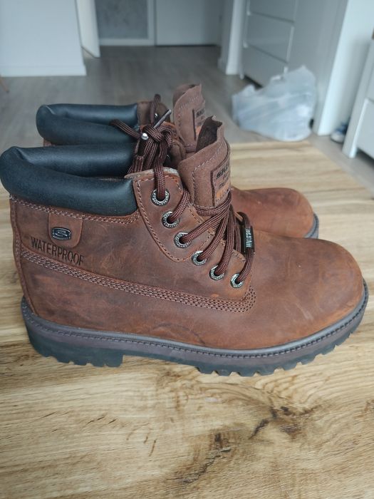 Trapery skechers sergeants 41 brązowe trzewiki