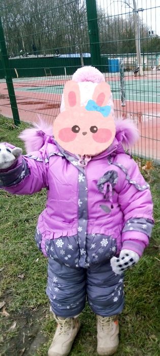 Детский зимний комбинезон