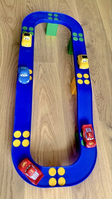 Конструктор wader для малюків Вадер трек машинки тачки Маквін