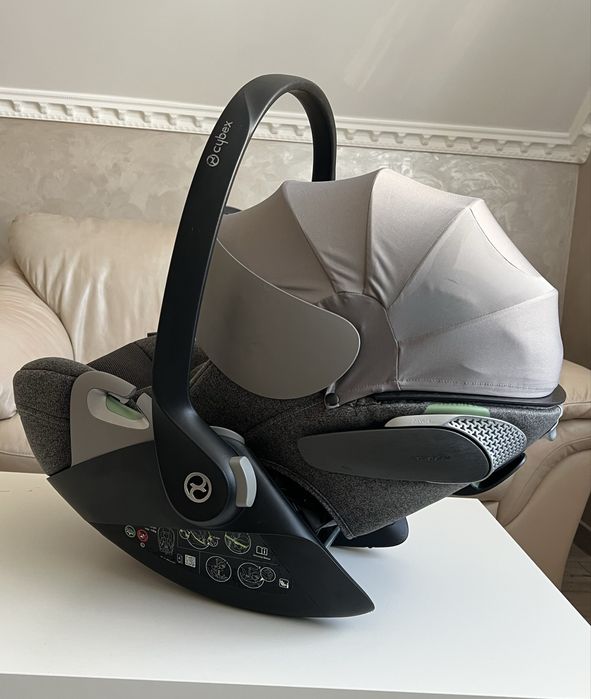 Cybex Cloud T Plus Mirage Grey автокрісло/ автолюлька