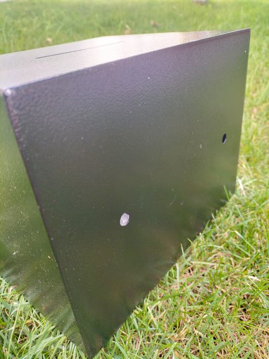 Cofre eletrónico + chave de segurança 23x17x17 - preto