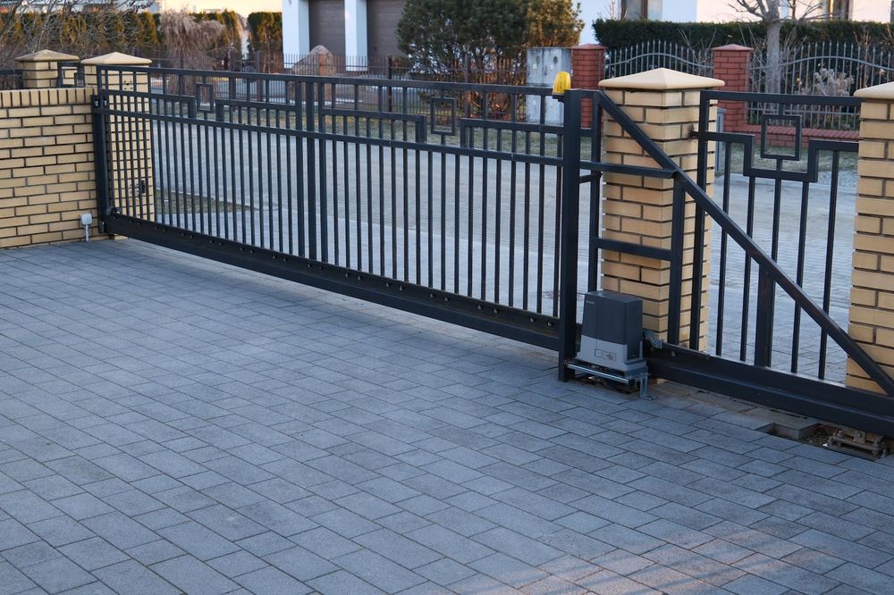 Brama przesuwna 520cm + napęd Beninca