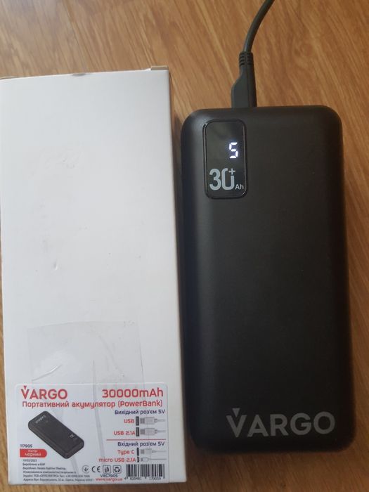 Павербанк VARGO 30000mAh