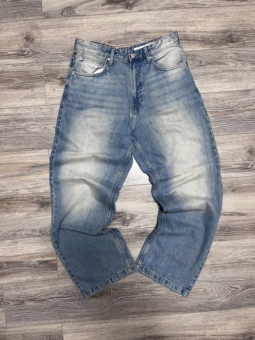 Широкие джинсы Bershka, baggy jeans бершка