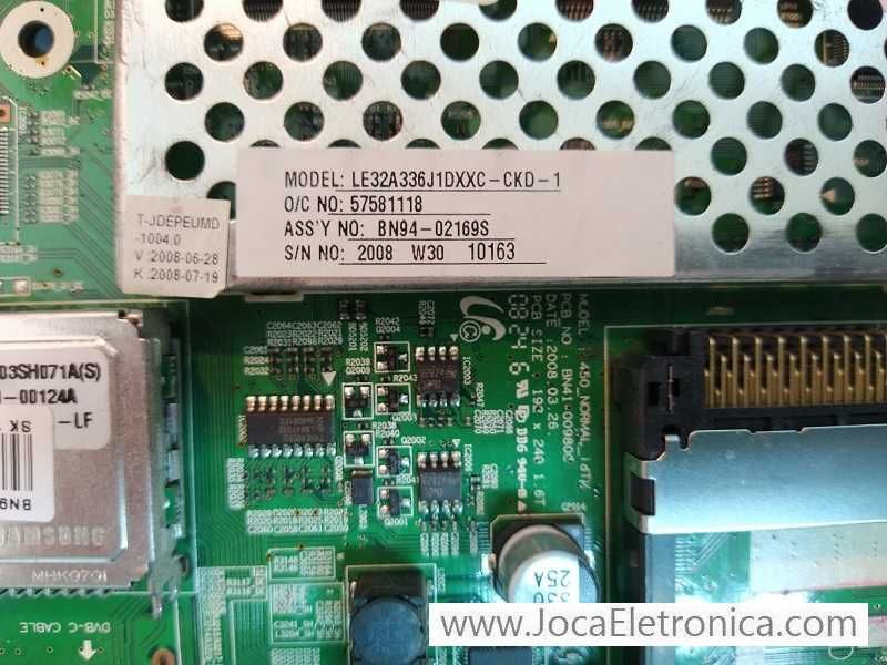 Board Tv Samsung bn94 -O2117p bn 41- OO980c  le32 a33 6j1dxxc