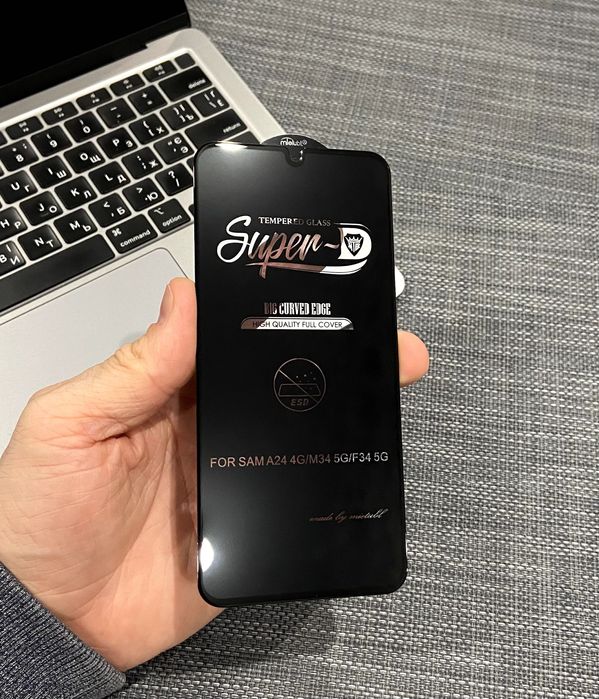 Защитное стекло самсунг а 15, а25, м34 и др модели samsung