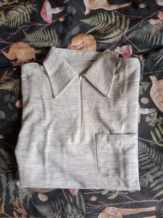 Męska bluzka polo szara L