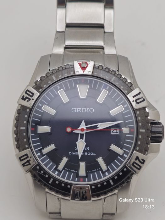 Seiko solar diver