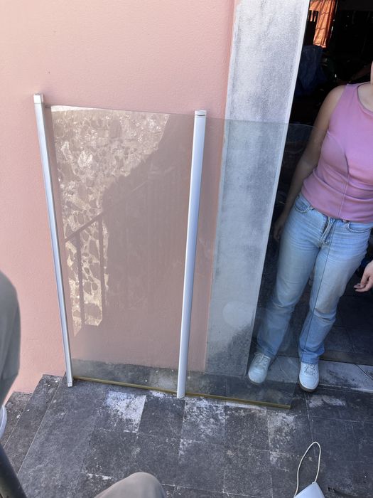 Porta Transparente Duche