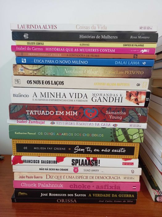 Livros - várias temáticas - baratos