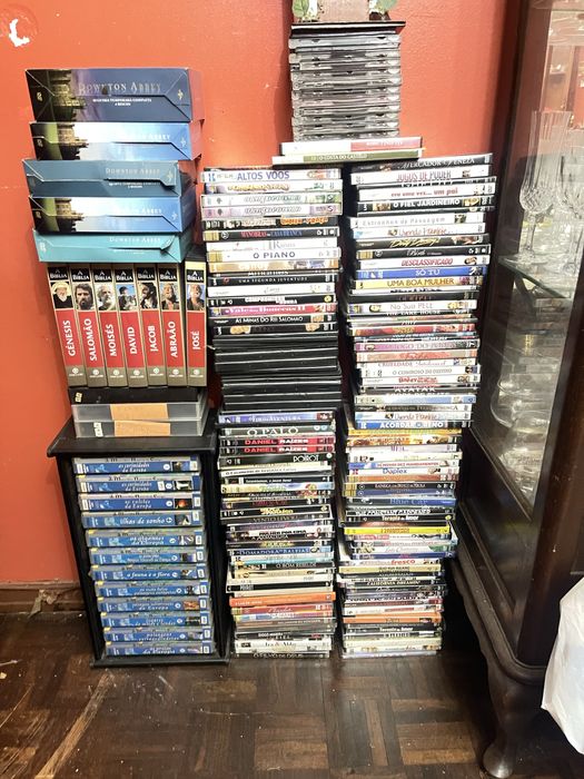 Colecao de VHS e DVD