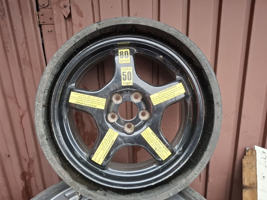 Audi Q5 8R A4 B8 A6 C6 4F Allroad Koło Zapasowe Dojazdowka 195 75 R18