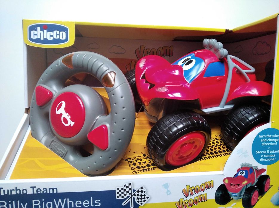 Chicco Billy big wheels auto RC zdalnie sterowane, nowe na prezent!