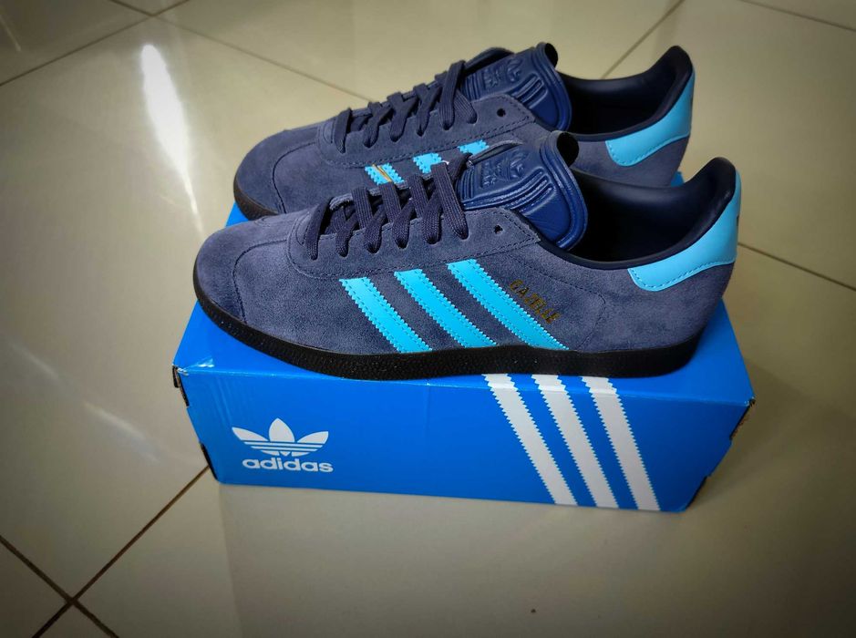 Adidas - Gazelle Shadow Navy Gum r. 36 2/3 SNEAKERS