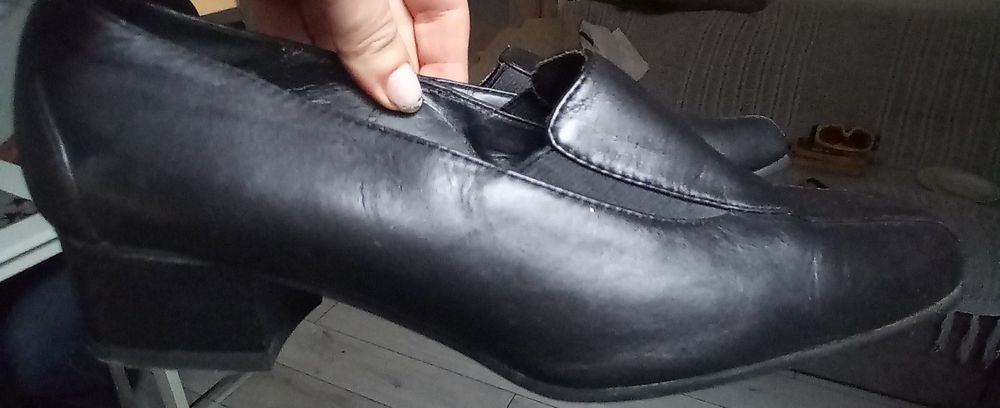 Buty skórzane...