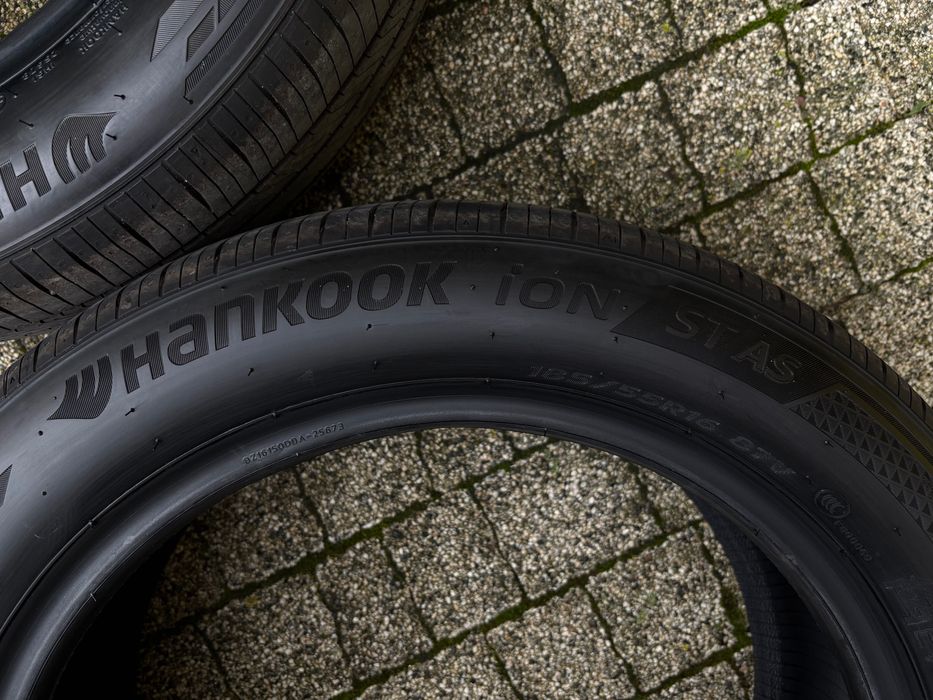 185/55 R16 87V - 4 nowe opony Hankook iON, DOT 2025, taniej o 50%