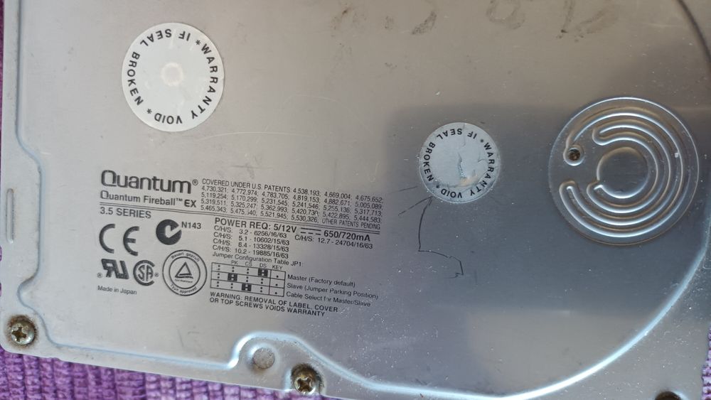 Disco IDE Quantum 4.5Gb