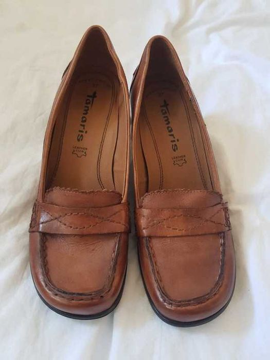 Tamaris piękne buty ze skóry 37