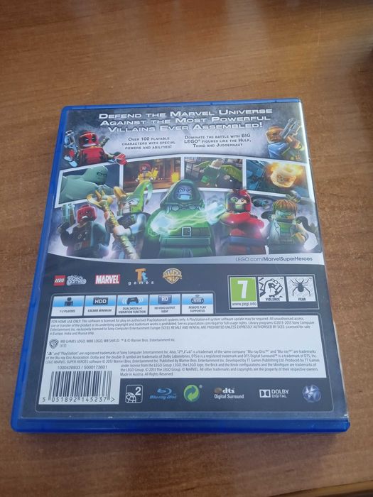 gra na ps4 lego star wars the force awakens i lego marvel super heroes