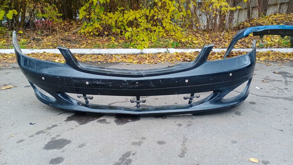 Бампер передний Mercedes W221 дорестайл 2005-2009