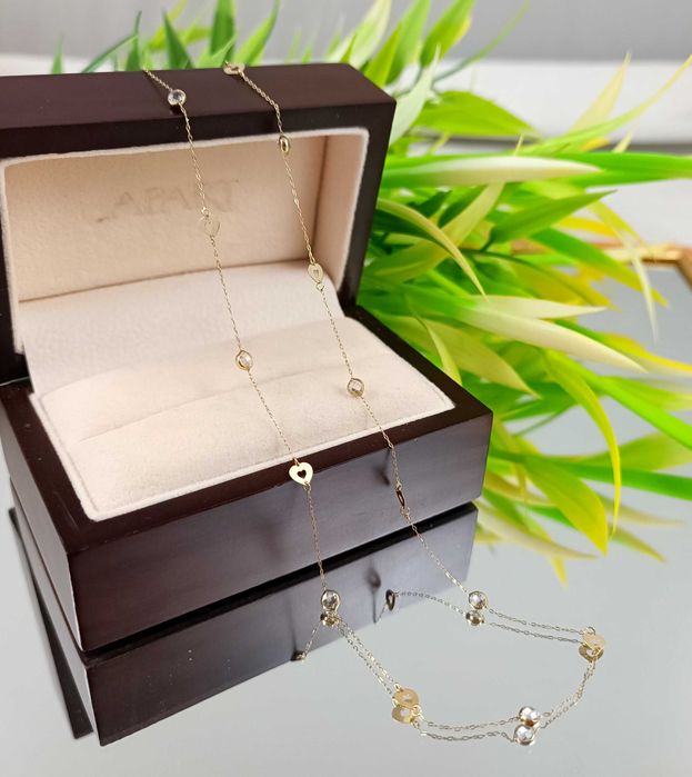 Złoty łańcuszek 1,60g 585