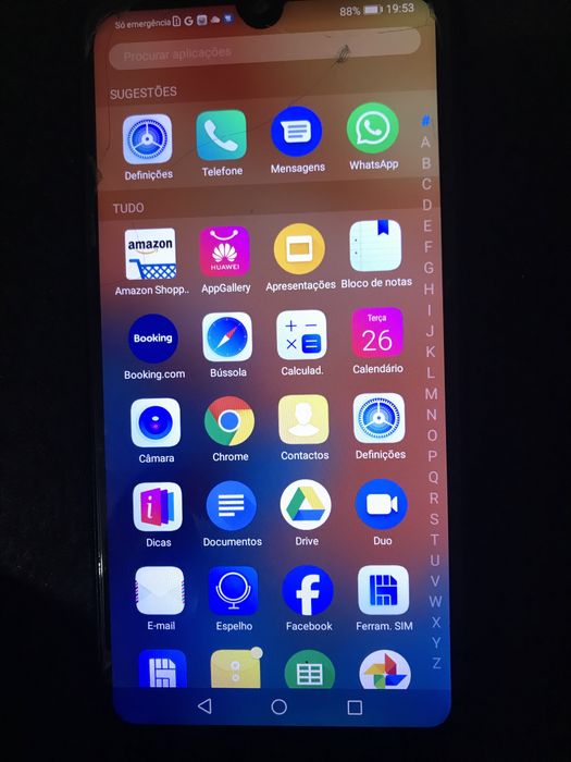 Huawei y7 2019 telemovel