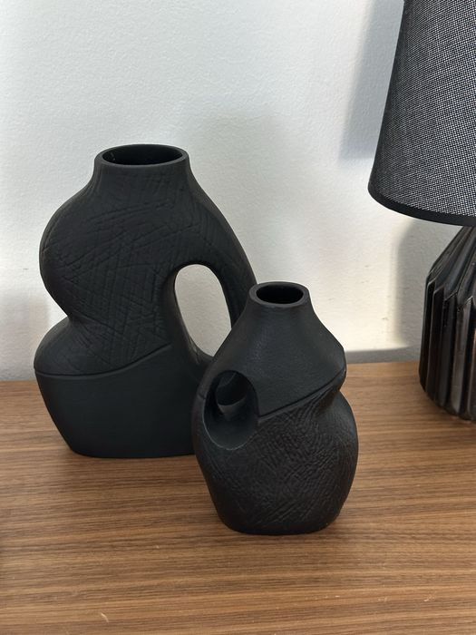 Jarras, castiçais, candeeiro, cesta - 18€ cada