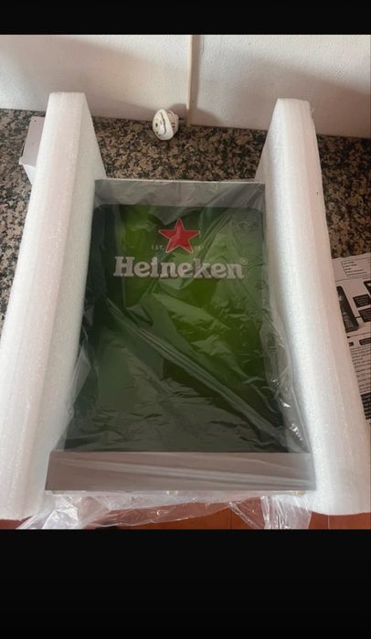 Luminoso Heineken de Garrafas
