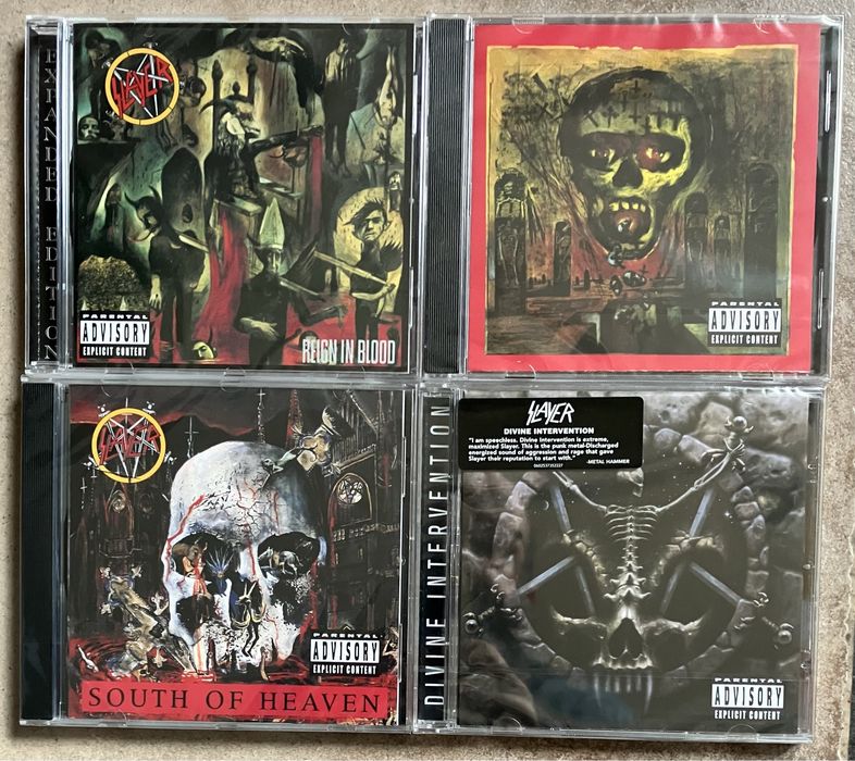 Slayer - Repentless, Reign, South, Seasons, Divine, God…