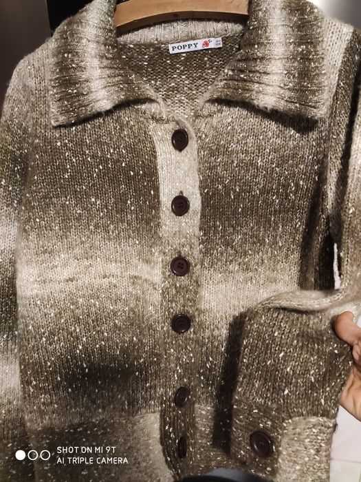 Sweter damski L/melanż