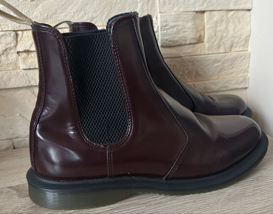 Dr. Martens Vegan Flora Chelsea red cherry r.39