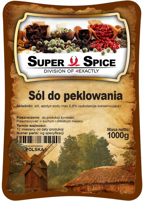 Sól do Peklowania Super Spice Peklosól - 1kg