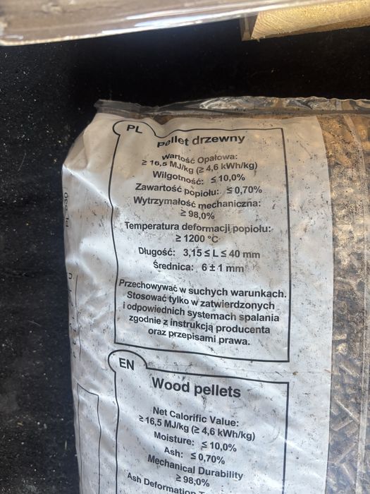 Pellet ANPOL darmowy transport HDS winda