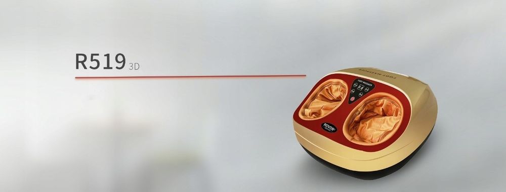 Електричний масажер для ніг з підігрівом ROVOS R519