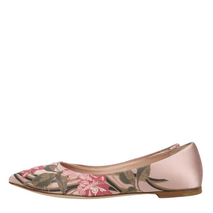 Baleriny damskie Alberta Ferretti, rozmiar 37, różowe, obuwie codzienne, półbuty SCH4028