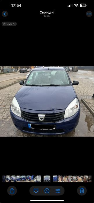 Dacia Sandero 1.4 бензин + кондеціонер