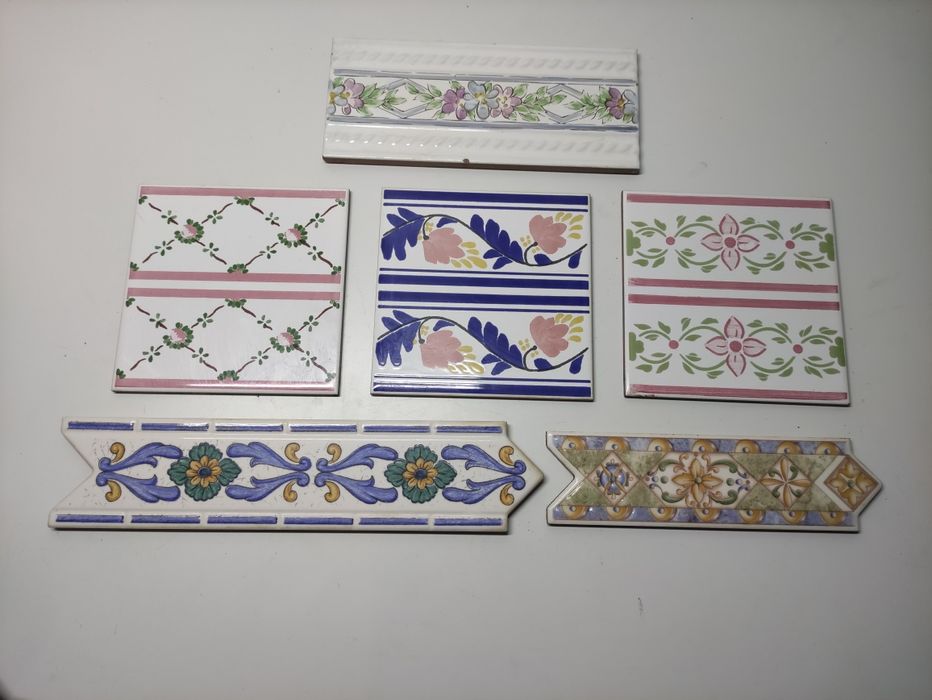 Azulejos antigos Barras decorativas