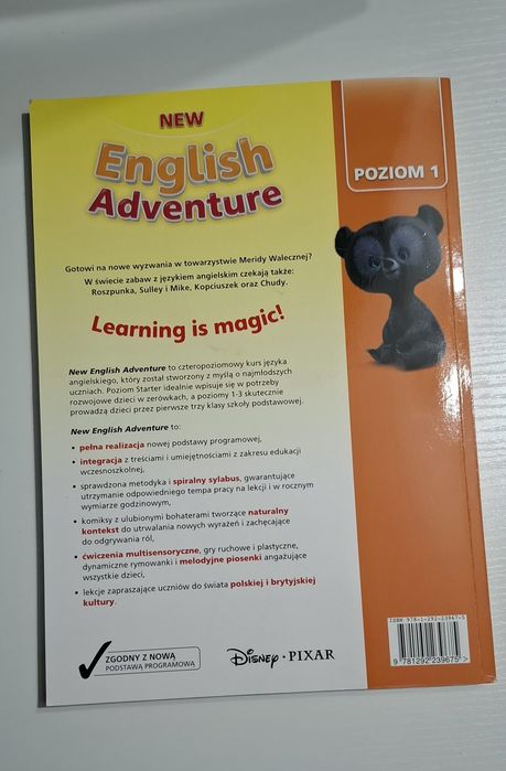Zeszyt ćwiczeń  język angielski English Adventure Pearson