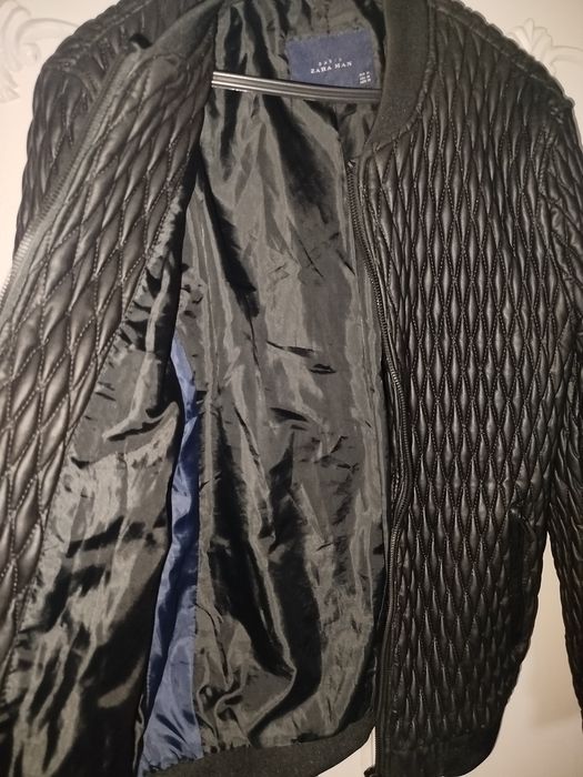 Men's Zara black Jacet (bomber)