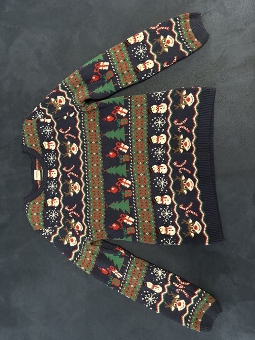 Новорічна кофта реглан светр дівчинка хлопчик